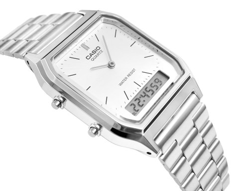 Zegarek Damski Casio Vintage AQ-230A-7AMQYES + BOX Zegarek Damski Casio Vintage AQ-230A-7AMQYES + BOX