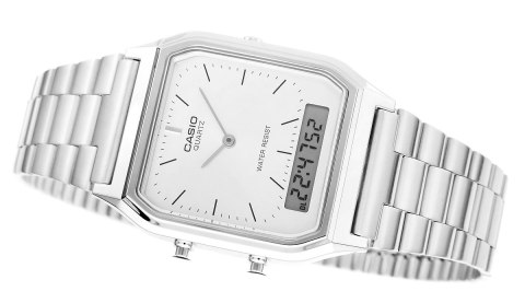 Zegarek Damski Casio Vintage AQ-230A-7AMQYES + BOX Zegarek Damski Casio Vintage AQ-230A-7AMQYES + BOX