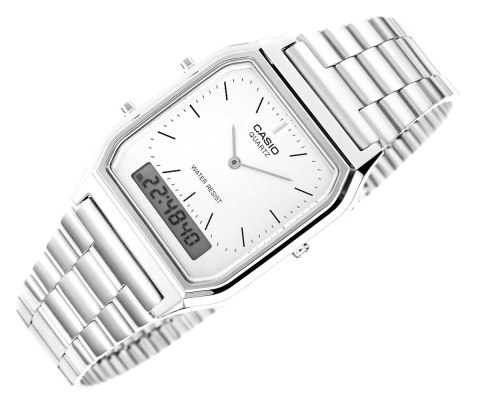 Zegarek Damski Casio Vintage AQ-230A-7AMQYES + BOX Zegarek Damski Casio Vintage AQ-230A-7AMQYES + BOX