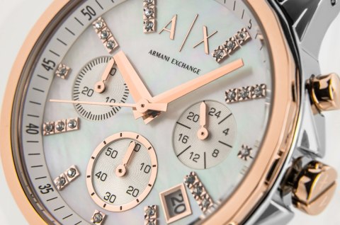 Zegarek Damski Armani Exchange Banks Chronograph AX4331 + BOX