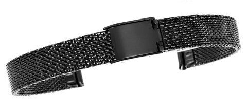 Bransoleta IPB Czarna Mesh 10 mm JK10B Bransoleta IPB Czarna Mesh 10 mm JK10B